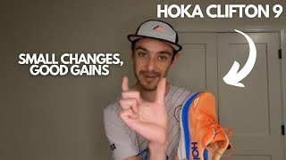 Hoka Clifton 9 vs Clifton 8  Head to Head [upl. by Yderf]