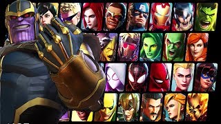 Marvel Ultimate Alliance 3 The Black Order  All Characters Unlocked  Gameplay [upl. by Angelico142]