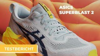 Das ist der Asics Superblast 2  Ein Schuh für energiegeladenes Laufen  shop4runners [upl. by Hareehahs]