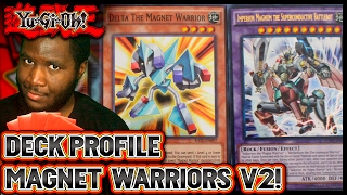 YUGIOH  Magnet Warrior Deck Profile 2017  Raging Tempest Support Delta The Magnet Warrior OP [upl. by Klemens]