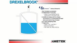 Drexelbrook USonic Noncontact Level Transmitter [upl. by Enatan]