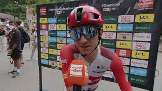 Giulio Ciccone  Interview at the start  Stage 6  Critérium du Dauphiné 2023 [upl. by Chrisse823]