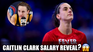 Caitlin Clark Talks About Her Meager Salary In Postgame Press Conference  Catlin Clark Salary [upl. by Anaujik469]