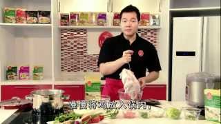 Prima Taste Hainanese Chicken Rice Cooking Demo Chinese Subtitles [upl. by Asila601]