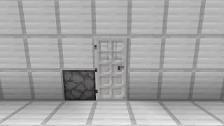 Minecraft How to make a keycard lock [upl. by Azilef]