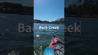 Looking for Menhaden in the Creeks Late February kayaking saltlife water fishing waterfowl [upl. by Ahsinnek266]