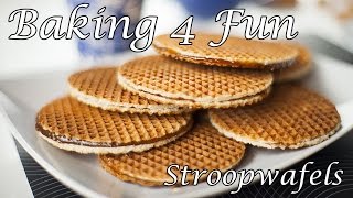 Hollandse Stroopwafels  Baking 4 Fun [upl. by Leod]