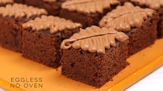 Eggless chocolate brownie cake [upl. by Ajin559]