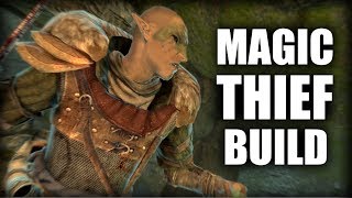 Skyrim SE Builds  The Trickster  Mystic Thief Modded Build [upl. by Ynabe]