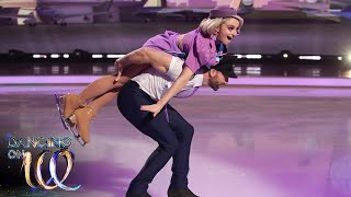 Week 7 Mollie and Sylvain skate to Come Fly With Me by Frank Sinatra  Dancing on Ice 2023 [upl. by Suhcnip]