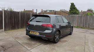 NL68UGA Volkswagen GOLF 15 TSI EVO RLINE HATCHBACK 5DR PETROL MANUAL SAT NAV BLUETOOTH DAB [upl. by Adnalay]