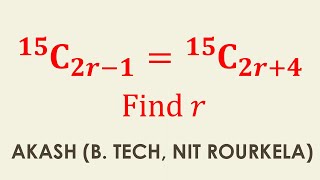 2A Permutations and Combinations 2 Marks Q12  15C2r1  15C2r4 [upl. by Kcered]