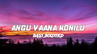 Angu Vaana Konilu  Bass Boosted  Arm  Tovino Thomas  Bass Mallu [upl. by Iron29]