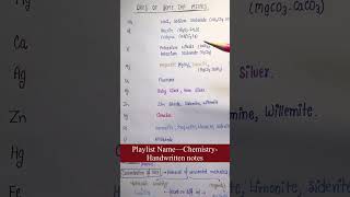 Ores of some imp metals Chemistry  Chapter 7 Extraction of Metals  Lec34 Part1 [upl. by Naillig251]