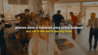 bts — permission to dance  sub español amp lyrics  vídeo oficial [upl. by Ruhl300]