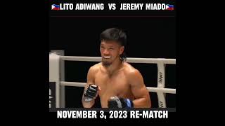 Lito Adiwang amp Jeremy Miado rematch [upl. by Nika]