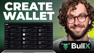 How To Create New Wallet on BullXio [upl. by Nilats]