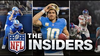 Giants Bench Daniel Jones Chargers and Lions Continue to Roll  The Insiders [upl. by Ylyl77]