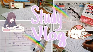 A Productive Day in life of Humanities Student 🤓✨  Class 11th Cbse  Study Vlog  Yashica Bansiwal [upl. by Tterej]