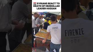 Watch How Syrians Celebrate Death of Hezbollah leader [upl. by Budding]