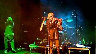 Nazareth Dan McCafferty playing Bagpipe in Berns Salonger in Stockholm Sweden 2710 2011 [upl. by Peterman]