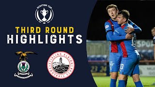 Inverness CT 32 Stirling Albion  Highlights  Scottish Cup Third Round 202223 [upl. by Wedurn]