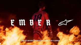 The 2024 Limited Edition Ember Collection featuring Jett Lawrence  Alpinestars [upl. by Fidelio]