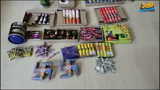 Differents Type Of Diwali Crackers 2024  Crackers Testing Video  Diwali Crackers Experiment [upl. by Bailar]