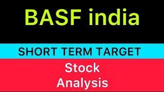 BASF INDIA ANALYSIS STOCK 🟤 BASF SHARE TARGET  BASF SHARE NEWS  BASF SHARE ANALYSIS STOCK 031224 [upl. by Lodmilla546]