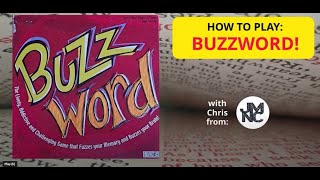 How To Play  BUZZWORD [upl. by Drareg]