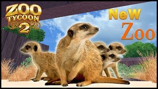 Meerkat Exhibit  Underground View  Zoo Tycoon 2 Zoo  Exhibit Speed Build [upl. by Folsom]