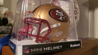 Unboxing a 49ers Mini helmet from cowboysface2468 [upl. by Straus]