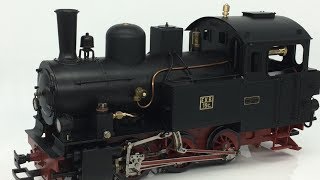 Reppingen EKB 19c EchtdampfLokomotive [upl. by Hsilgne]