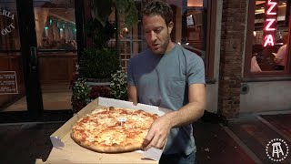 Barstool Pizza Review  Umbertos New Hyde ParkNY [upl. by Shanon]