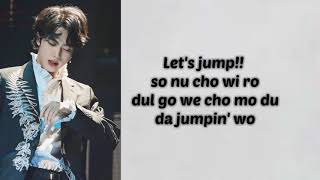 JUMP  BTS 방탄소년단  Easy Lyrics [upl. by Isborne]