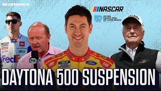 NASCAR Playoff Changes  Logano Says Drivers Threatened With Daytona 500 Suspension  Long Beach [upl. by Nyrehtac58]