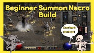 Beginner Summon Necro Build [upl. by Halstead]