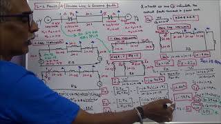 UNSYMMETRICAL FAULT CALCULATIONS – PART – 49 – PROBLEM – 09 – DOUBLE LINE TO GROUND FAULT [upl. by Babette]