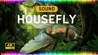 Best Fly Buzzing  Animal Sounds  Housefly Sound Effect [upl. by Pacorro]