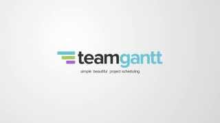 Simple Project Scheduling with TeamGantt [upl. by Veron]