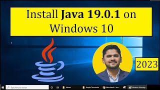 How to Install Java JDK 1901 on Windows 10 Updated 2023 [upl. by Anifad]