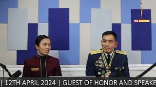 My farewell interview as Chief of Staff of PNPA on April 12 2024 [upl. by Eilama]