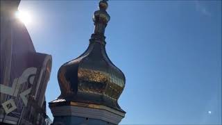 Mariupol Cathedral survives  Orthodox Metropolitan of Donetsk returns [upl. by Platus]