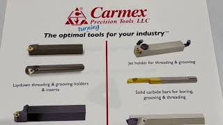 WESTEC 2021 Booth Visit Carmex Precision Tools [upl. by Auqinu]