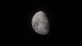 Gibbous moon through my telescope 🔭viralvideoastrophotographytrendingmoonshorts [upl. by Kensell]