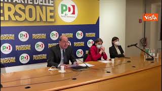 Zingaretti quotIl PD contribuirà al successo di Draghiquot [upl. by Misti]