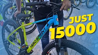 Best Cycle Under 15000 in India  Hero Sprint [upl. by Haronid]