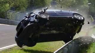 Nordschleife 2014 Big Crash amp Fail Compilation Nürburgring Touristenfahrten VLN 24H Rallye [upl. by Evelina]