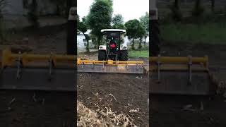 agriona 12 feet rotavator working in Punjab for booking 9503552092 [upl. by Surad]