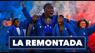 Ce jourla  la quotremontadaquot des judokas français [upl. by Ihculo]